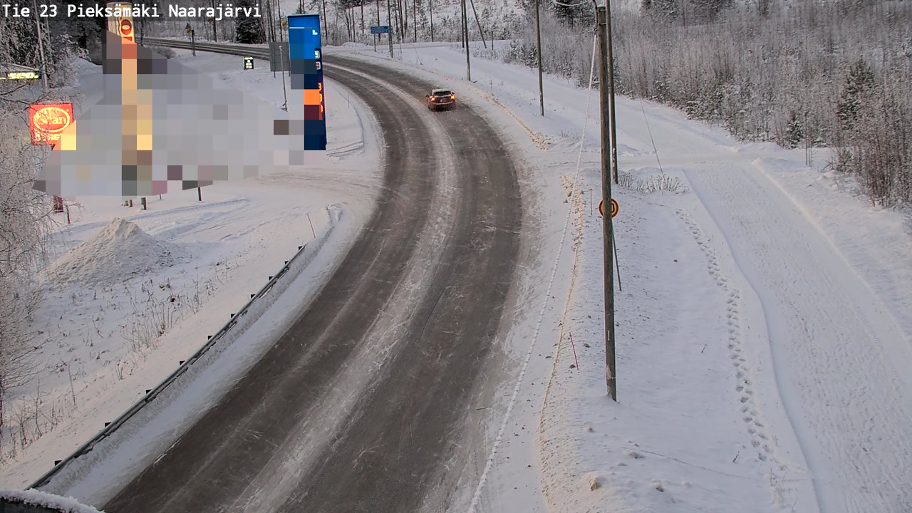 Kelikamerat Kuva Tie 23 Pieksämäki, Naarajärvi, Pieksämäki, Etelä-Savo