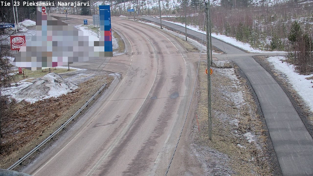 Kelikamerat Kuva Tie 23 Pieksämäki, Naarajärvi, Pieksämäki, Etelä-Savo