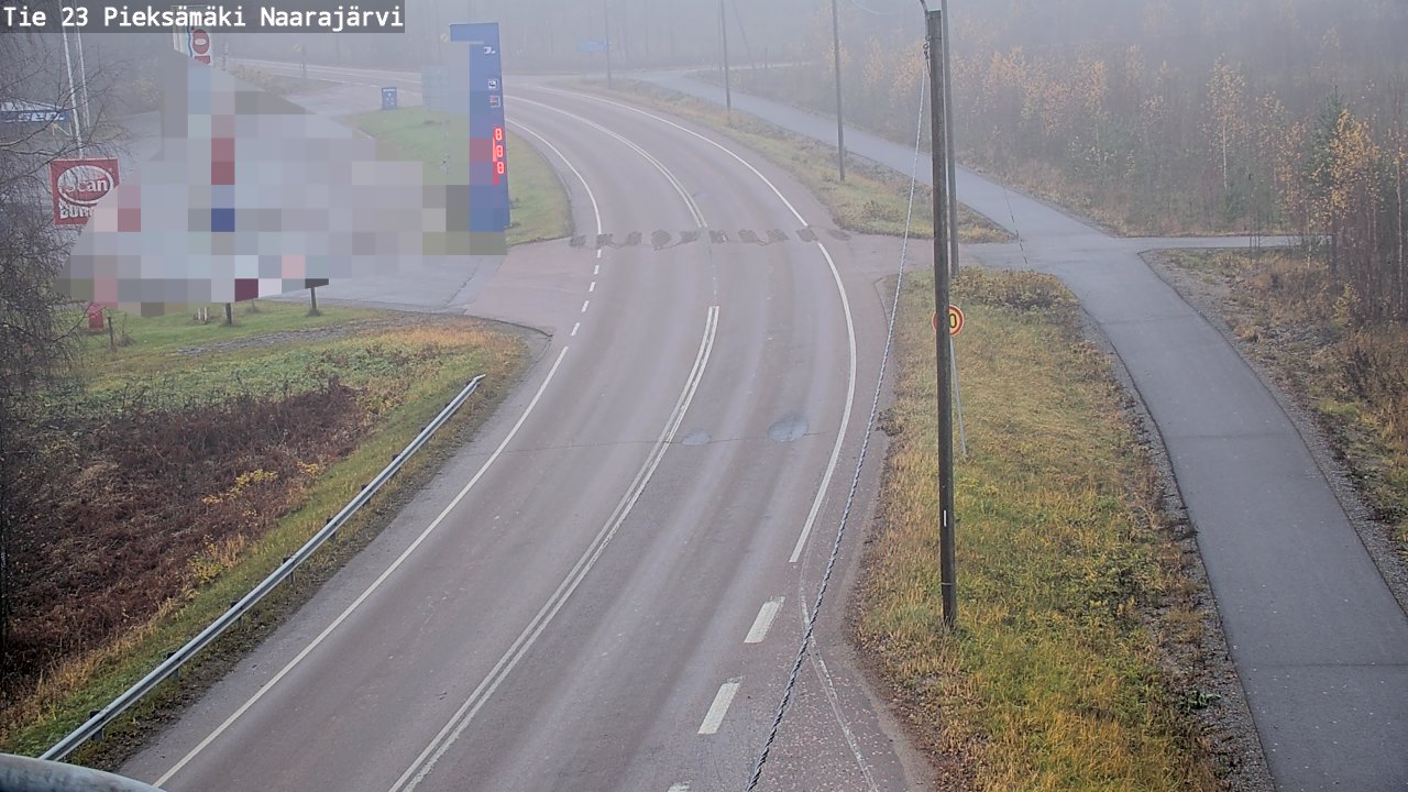 Kelikamerat Kuva Tie 23 Pieksämäki, Naarajärvi, Pieksämäki, Etelä-Savo