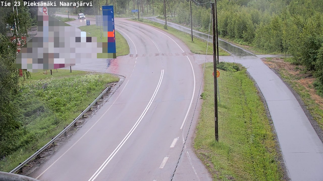 Kelikamerat Kuva Tie 23 Pieksämäki, Naarajärvi, Pieksämäki, Etelä-Savo