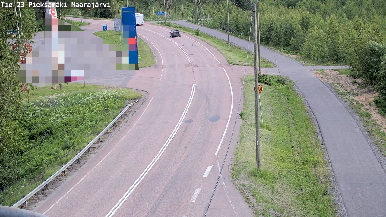 Kelikamerat Kuva Tie 23 Pieksämäki, Naarajärvi, Pieksämäki, Etelä-Savo