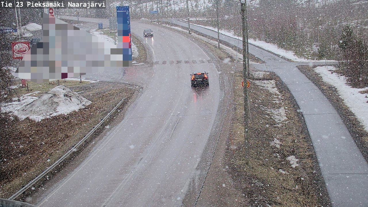 Kelikamerat Kuva Tie 23 Pieksämäki, Naarajärvi, Pieksämäki, Etelä-Savo