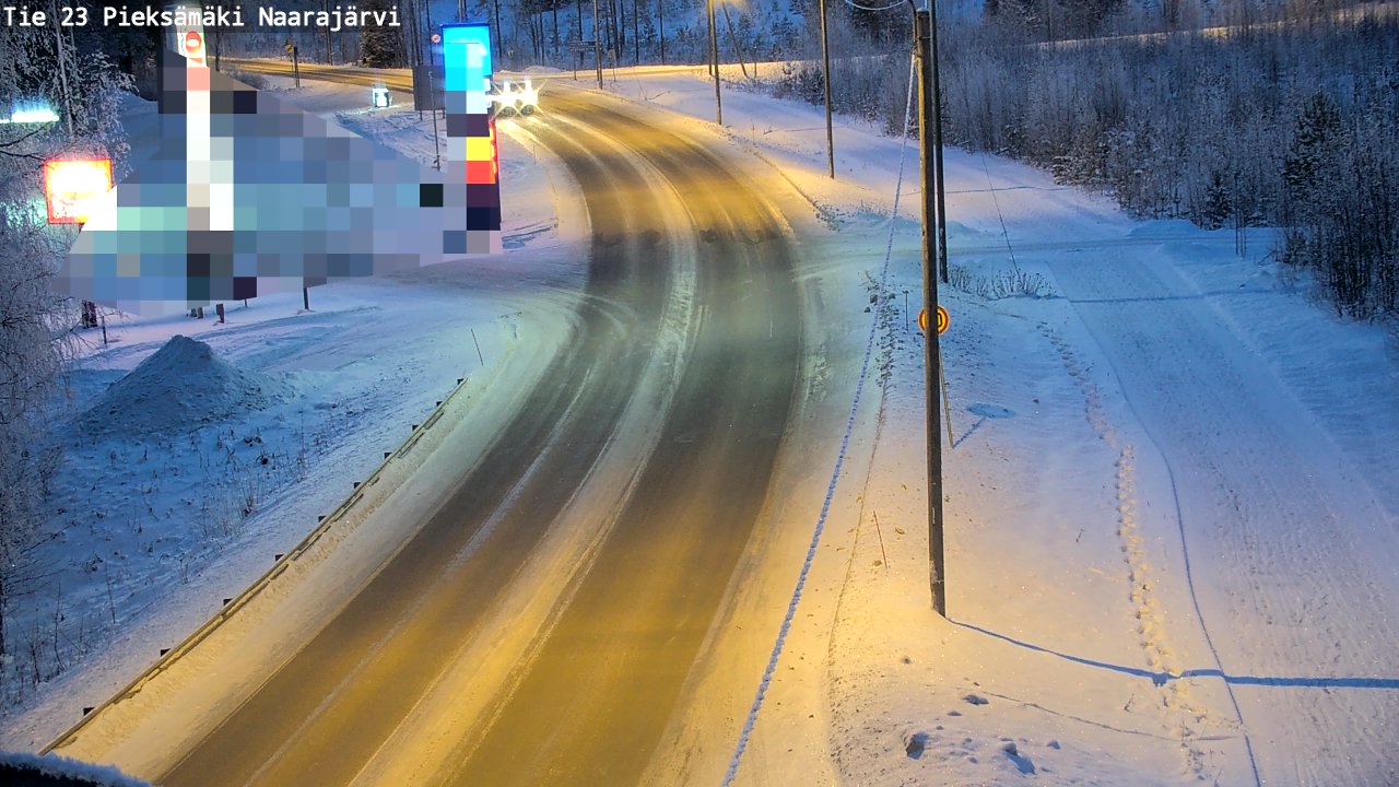 Kelikamerat Kuva Tie 23 Pieksämäki, Naarajärvi, Pieksämäki, Etelä-Savo