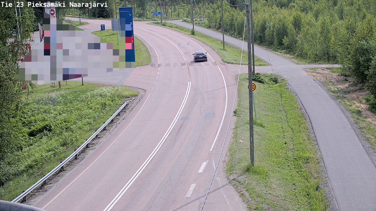 Kelikamerat Kuva Tie 23 Pieksämäki, Naarajärvi, Pieksämäki, Etelä-Savo