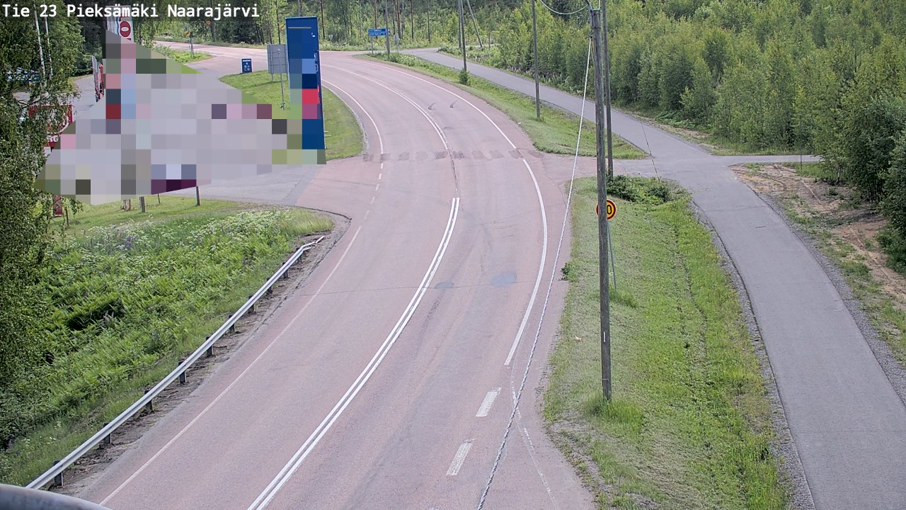 Kelikamerat Kuva Tie 23 Pieksämäki, Naarajärvi, Pieksämäki, Etelä-Savo