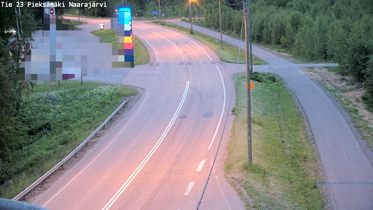 Kelikamerat Kuva Tie 23 Pieksämäki, Naarajärvi, Pieksämäki, Etelä-Savo