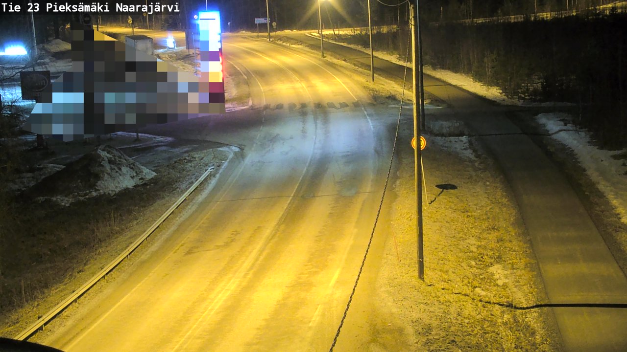 Kelikamerat Kuva Tie 23 Pieksämäki, Naarajärvi, Pieksämäki, Etelä-Savo
