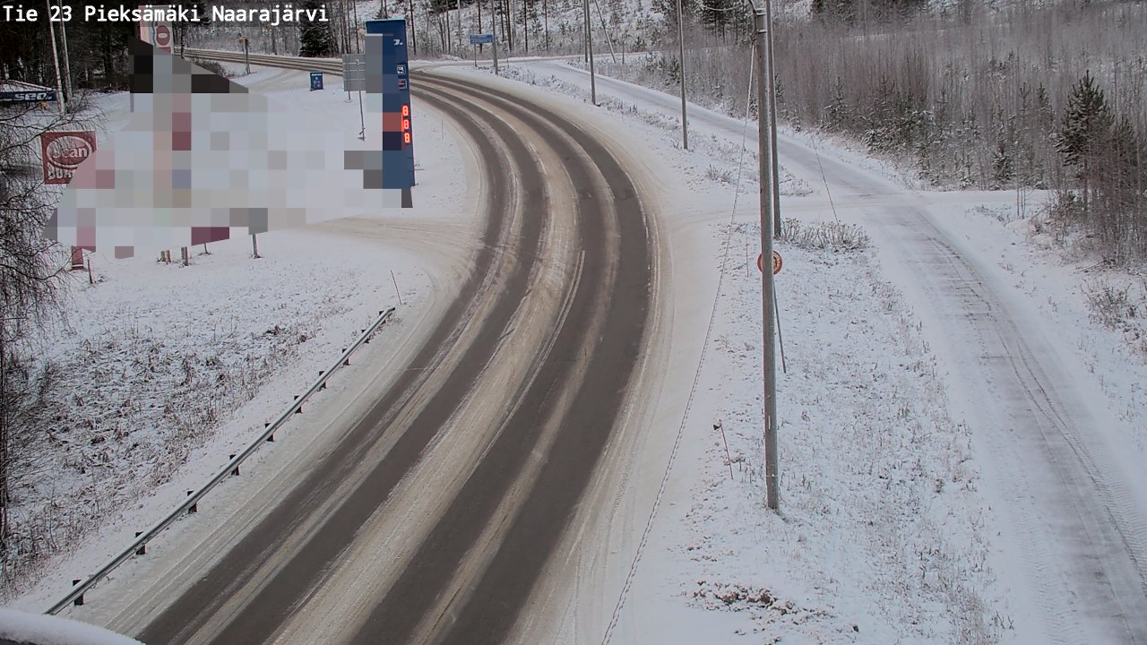 Kelikamerat Kuva Tie 23 Pieksämäki, Naarajärvi, Pieksämäki, Etelä-Savo