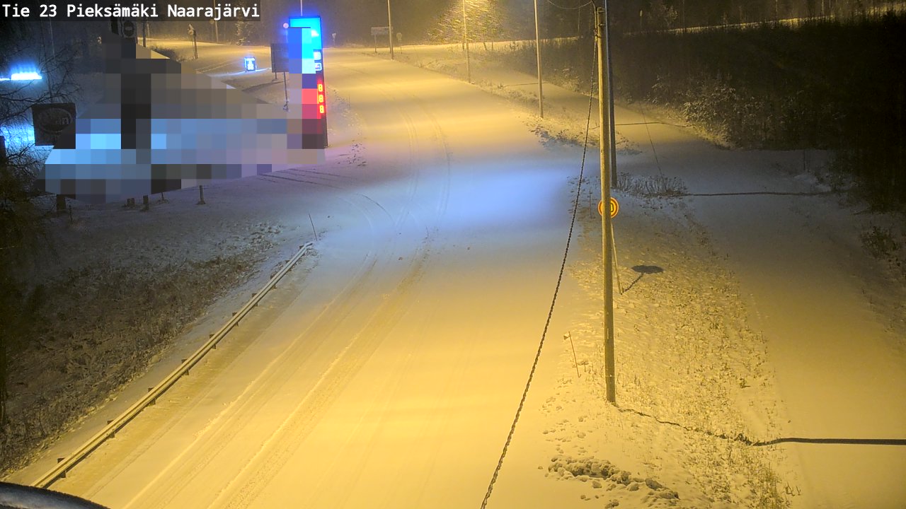 Kelikamerat Kuva Tie 23 Pieksämäki, Naarajärvi, Pieksämäki, Etelä-Savo