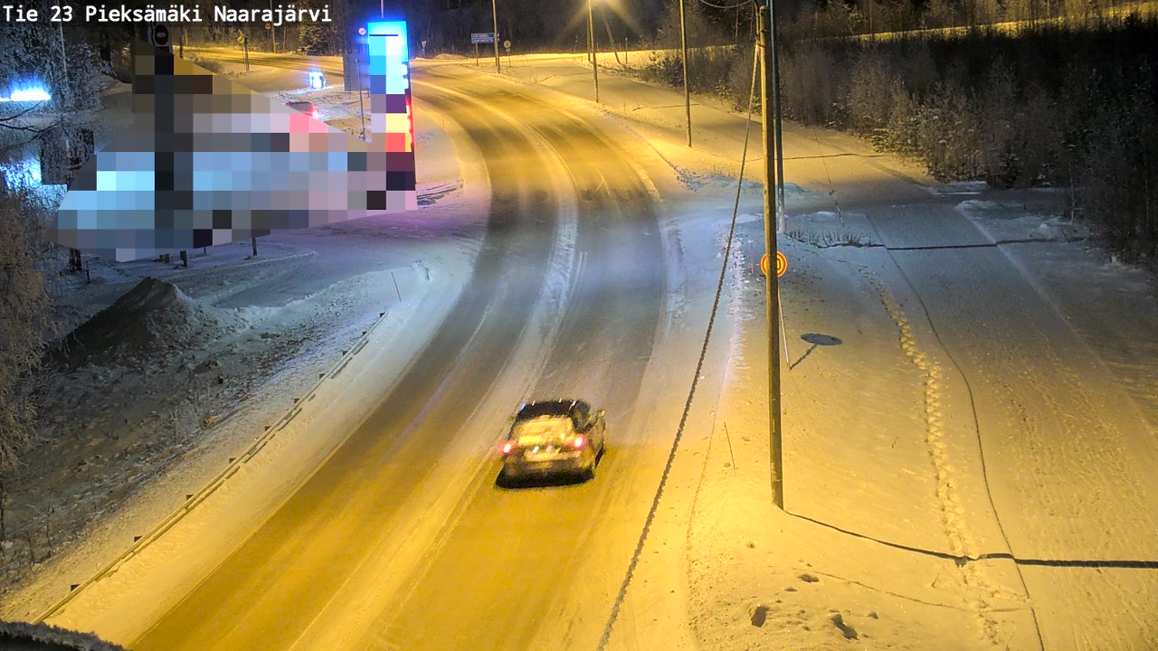 Kelikamerat Kuva Tie 23 Pieksämäki, Naarajärvi, Pieksämäki, Etelä-Savo