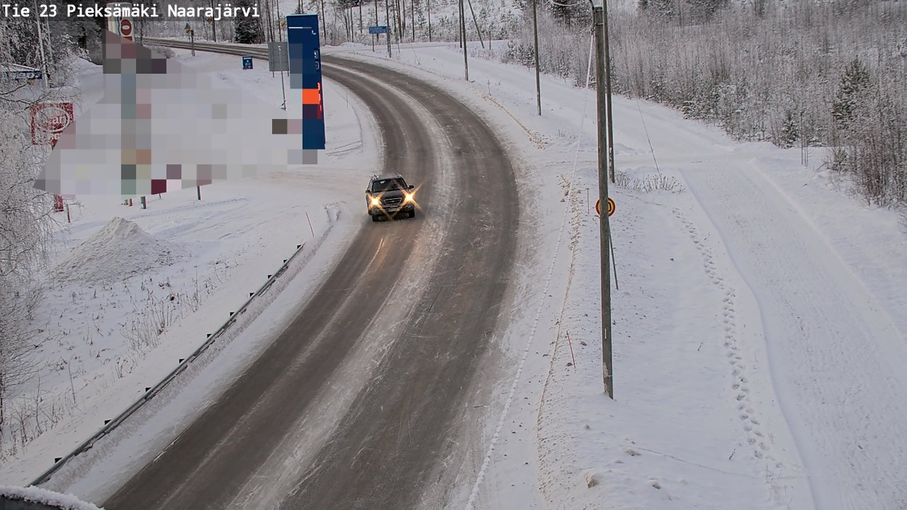 Kelikamerat Kuva Tie 23 Pieksämäki, Naarajärvi, Pieksämäki, Etelä-Savo
