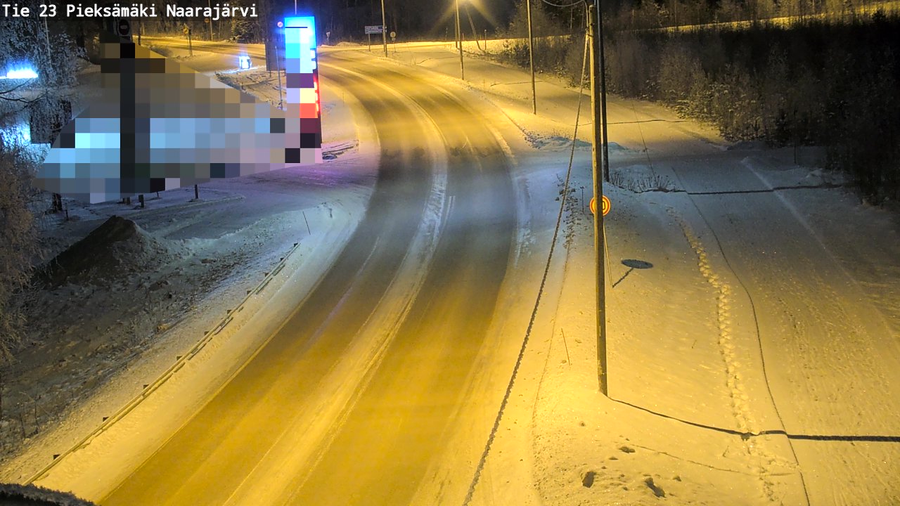 Kelikamerat Kuva Tie 23 Pieksämäki, Naarajärvi, Pieksämäki, Etelä-Savo