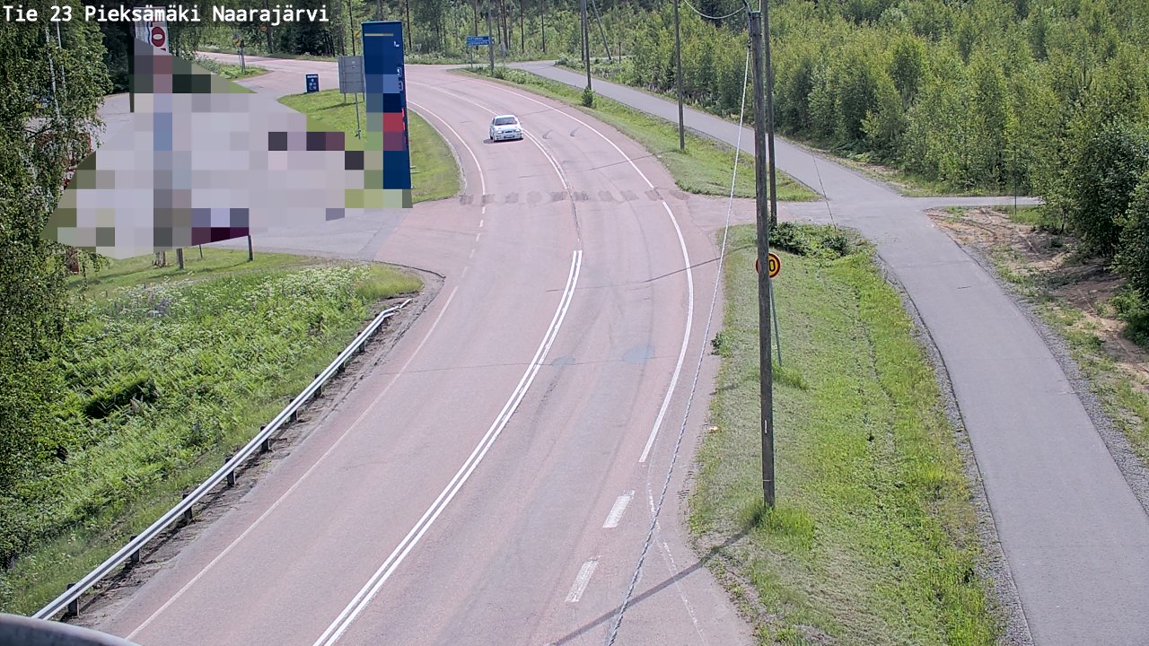 Kelikamerat Kuva Tie 23 Pieksämäki, Naarajärvi, Pieksämäki, Etelä-Savo