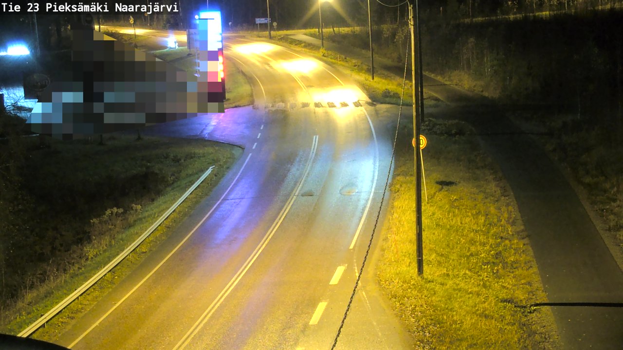 Kelikamerat Kuva Tie 23 Pieksämäki, Naarajärvi, Pieksämäki, Etelä-Savo