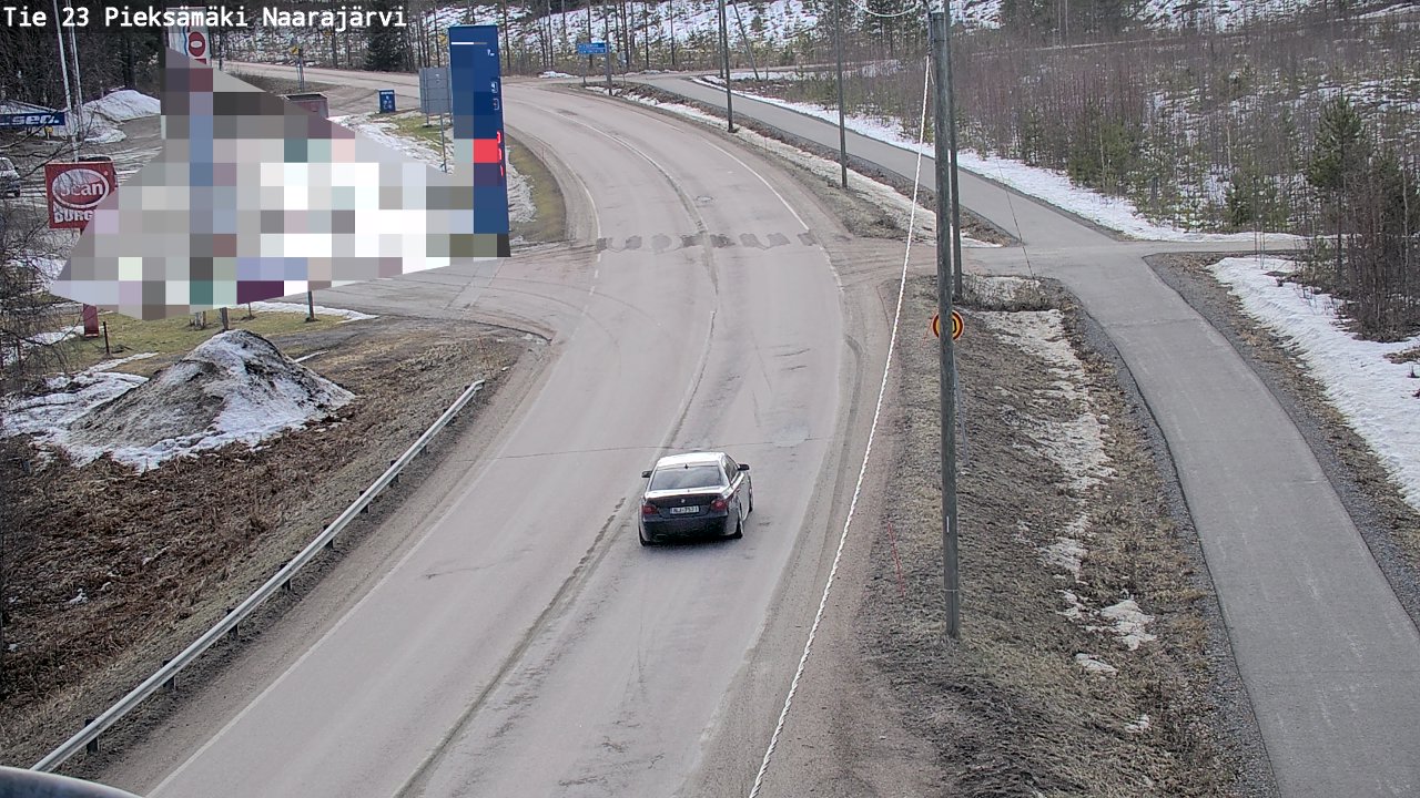 Kelikamerat Kuva Tie 23 Pieksämäki, Naarajärvi, Pieksämäki, Etelä-Savo