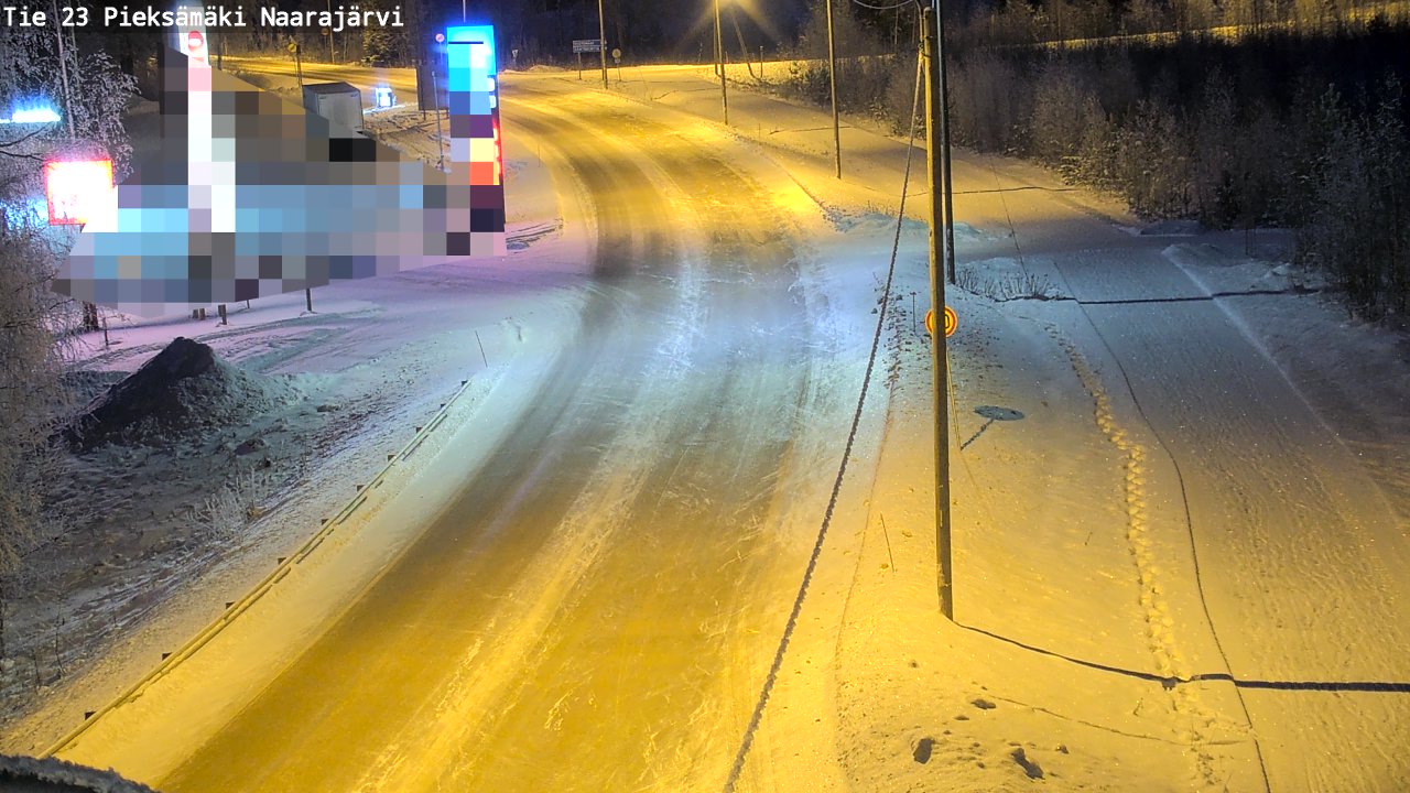 Kelikamerat Kuva Tie 23 Pieksämäki, Naarajärvi, Pieksämäki, Etelä-Savo