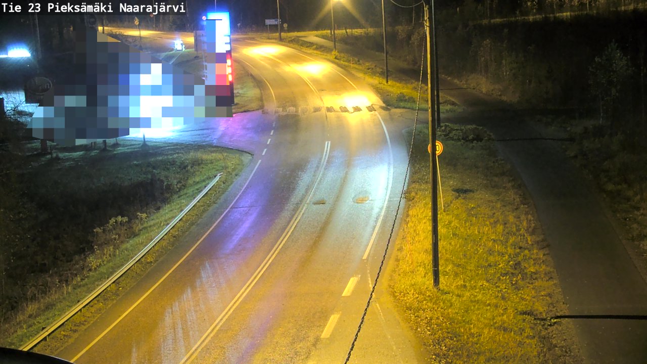 Kelikamerat Kuva Tie 23 Pieksämäki, Naarajärvi, Pieksämäki, Etelä-Savo