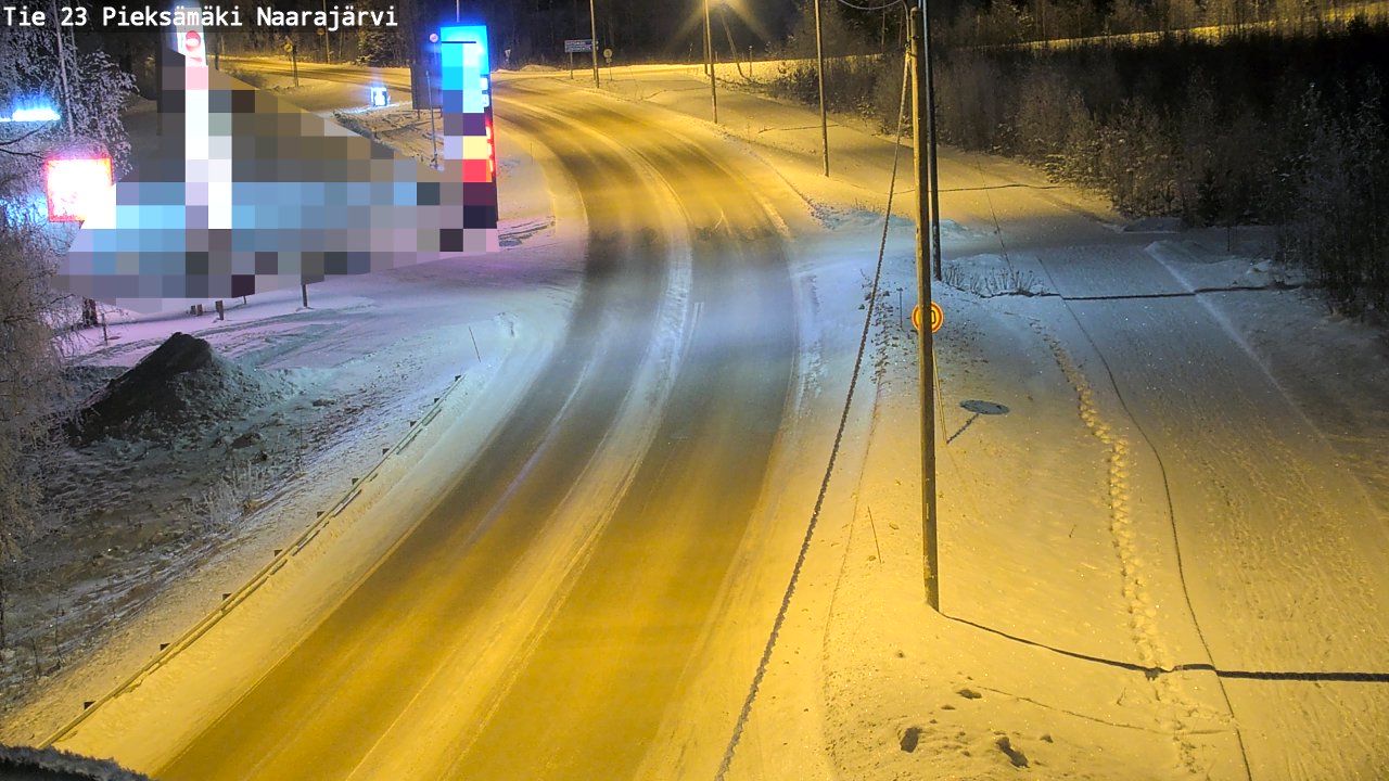 Kelikamerat Kuva Tie 23 Pieksämäki, Naarajärvi, Pieksämäki, Etelä-Savo