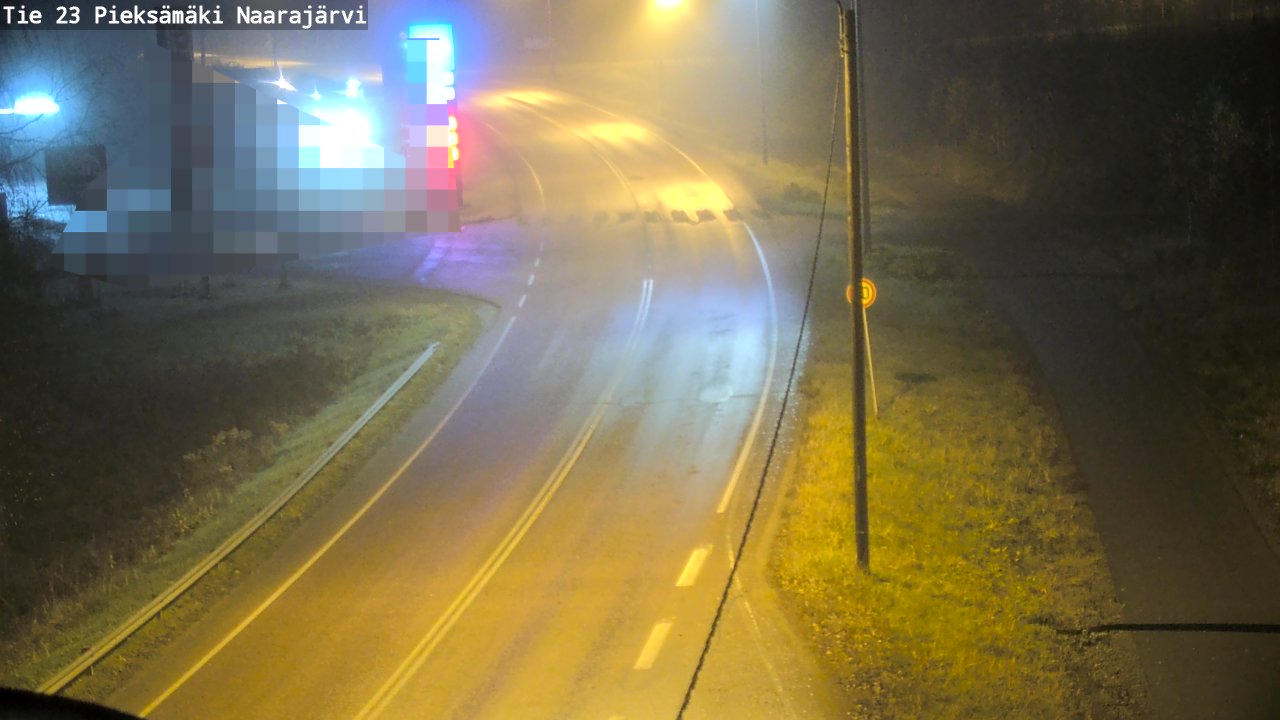 Kelikamerat Kuva Tie 23 Pieksämäki, Naarajärvi, Pieksämäki, Etelä-Savo