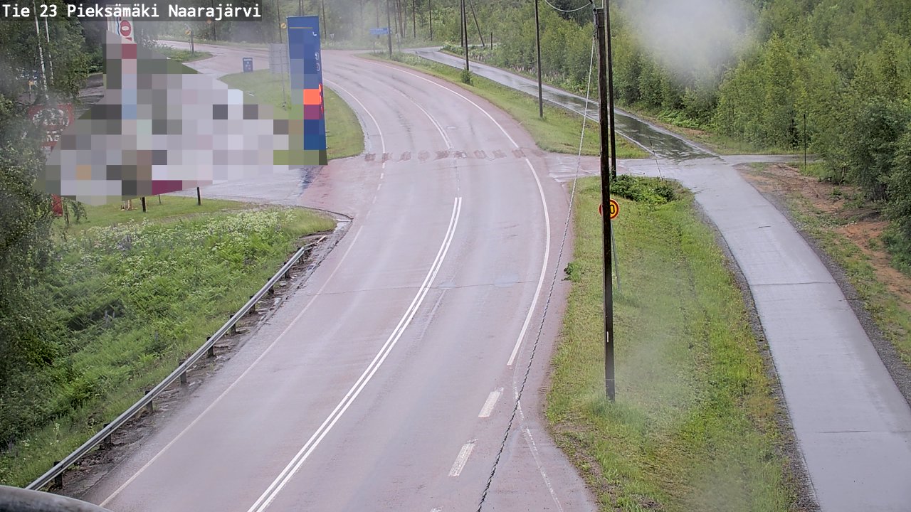 Weather Camera Image Road 23 Pieksämäki, Naarajärvi, Pieksämäki, Etelä-Savo