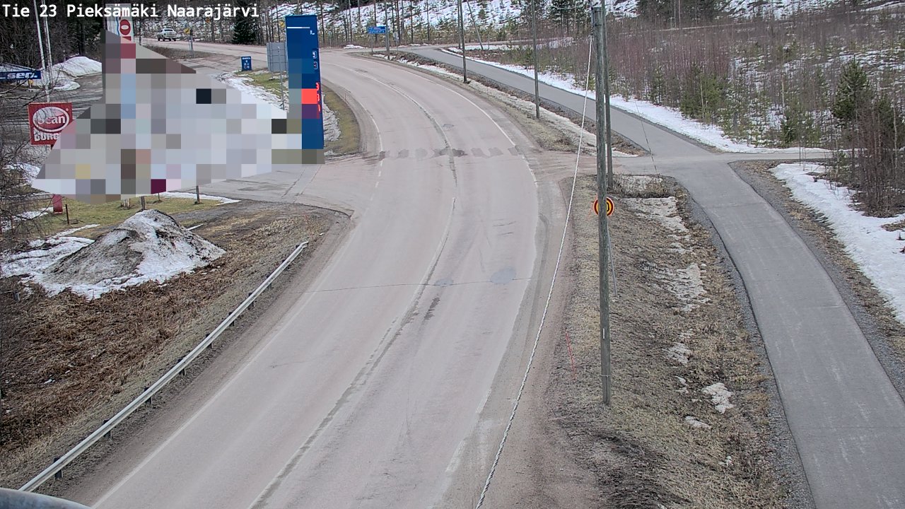 Kelikamerat Kuva Tie 23 Pieksämäki, Naarajärvi, Pieksämäki, Etelä-Savo