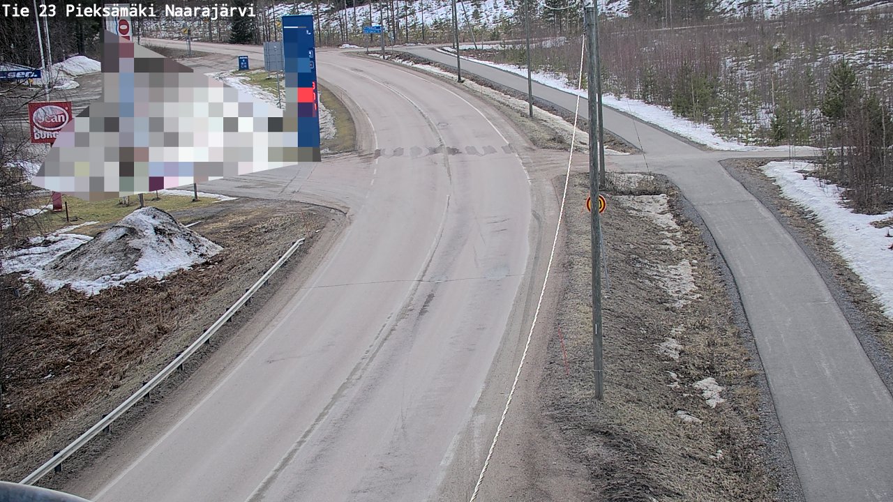 Kelikamerat Kuva Tie 23 Pieksämäki, Naarajärvi, Pieksämäki, Etelä-Savo