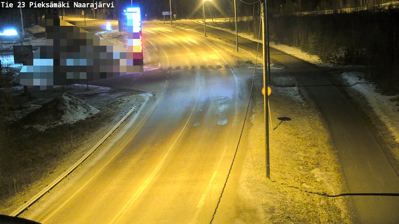 Kelikamerat Kuva Tie 23 Pieksämäki, Naarajärvi, Pieksämäki, Etelä-Savo