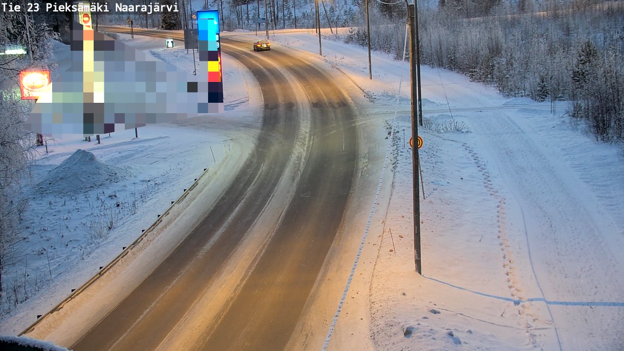 Kelikamerat Kuva Tie 23 Pieksämäki, Naarajärvi, Pieksämäki, Etelä-Savo