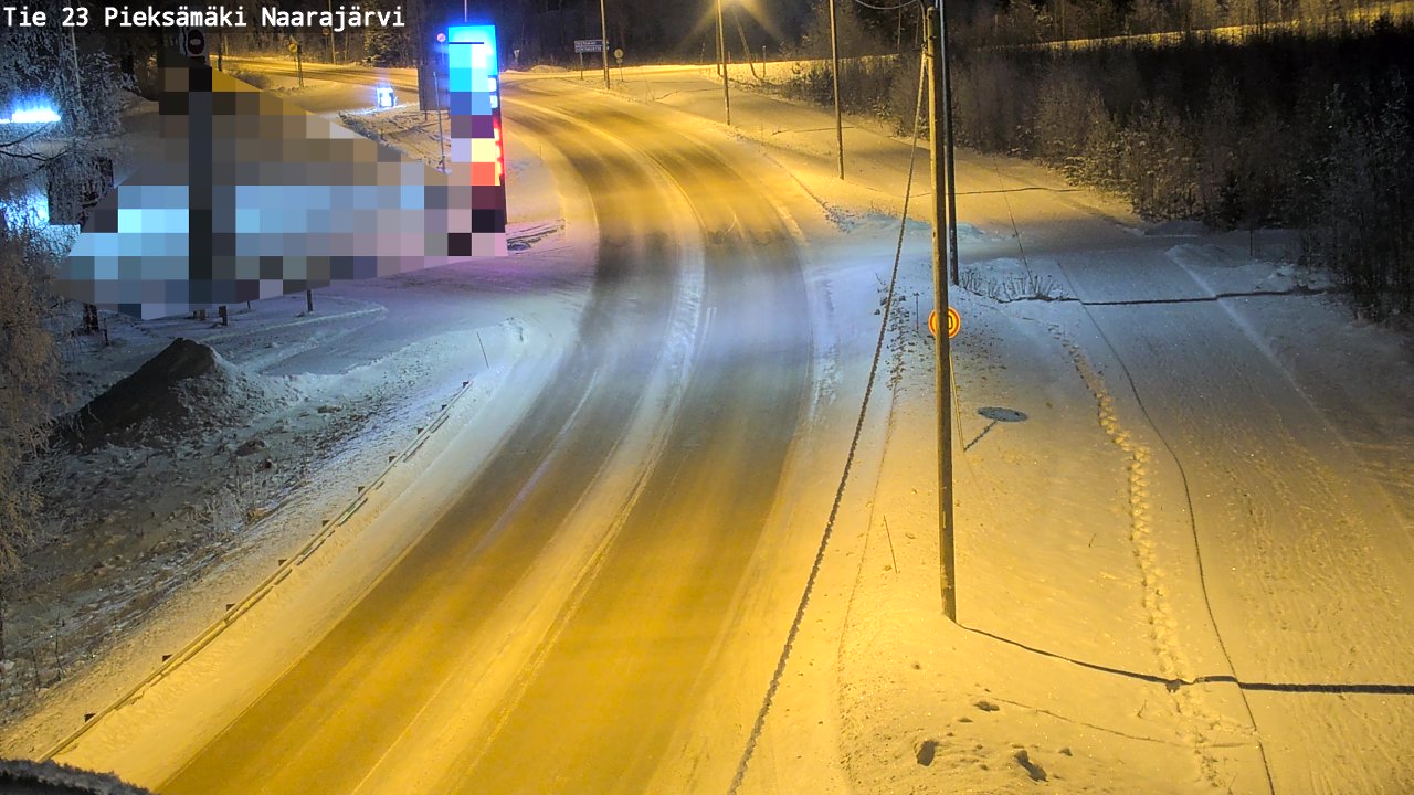 Kelikamerat Kuva Tie 23 Pieksämäki, Naarajärvi, Pieksämäki, Etelä-Savo