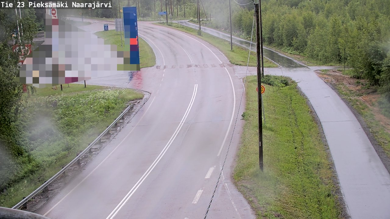 Kelikamerat Kuva Tie 23 Pieksämäki, Naarajärvi, Pieksämäki, Etelä-Savo