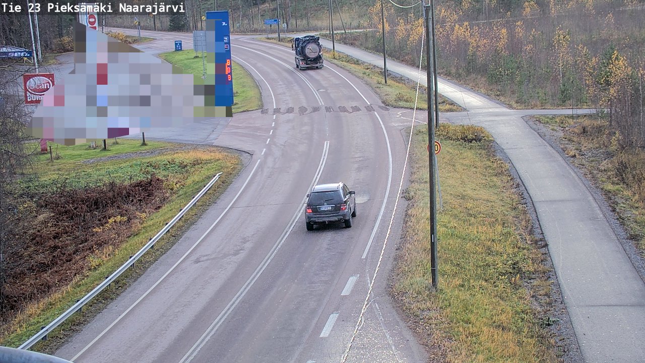Kelikamerat Kuva Tie 23 Pieksämäki, Naarajärvi, Pieksämäki, Etelä-Savo