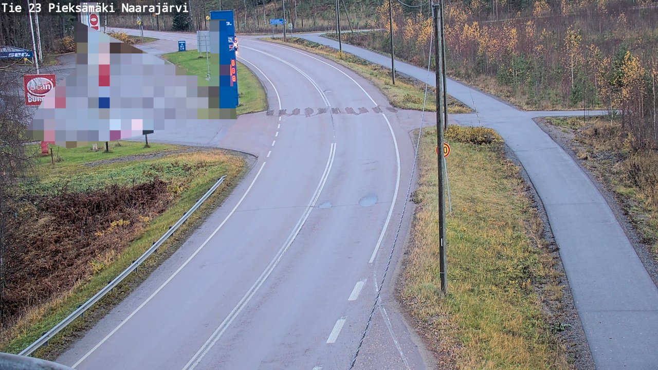 Kelikamerat Kuva Tie 23 Pieksämäki, Naarajärvi, Pieksämäki, Etelä-Savo