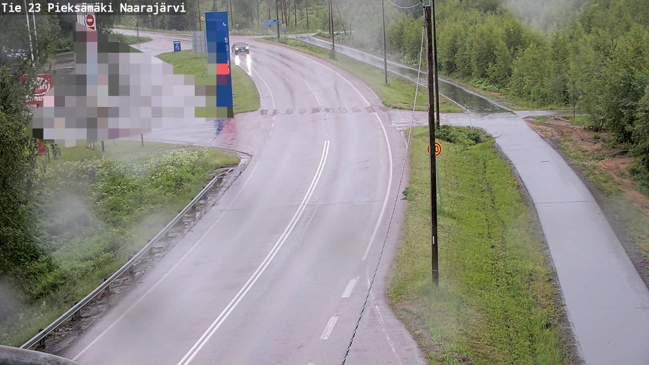 Kelikamerat Kuva Tie 23 Pieksämäki, Naarajärvi, Pieksämäki, Etelä-Savo