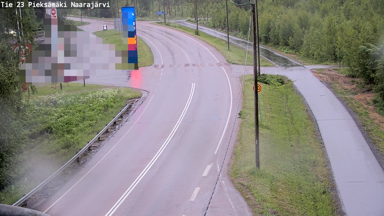 Kelikamerat Kuva Tie 23 Pieksämäki, Naarajärvi, Pieksämäki, Etelä-Savo