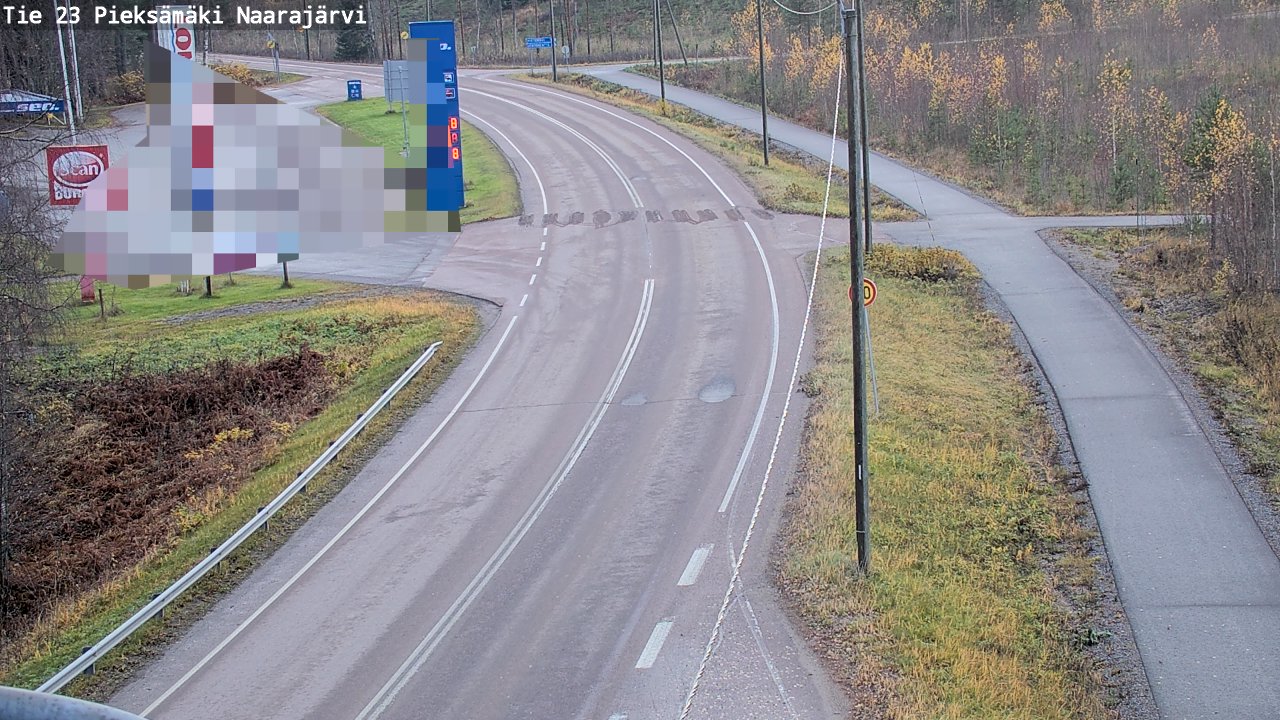 Kelikamerat Kuva Tie 23 Pieksämäki, Naarajärvi, Pieksämäki, Etelä-Savo