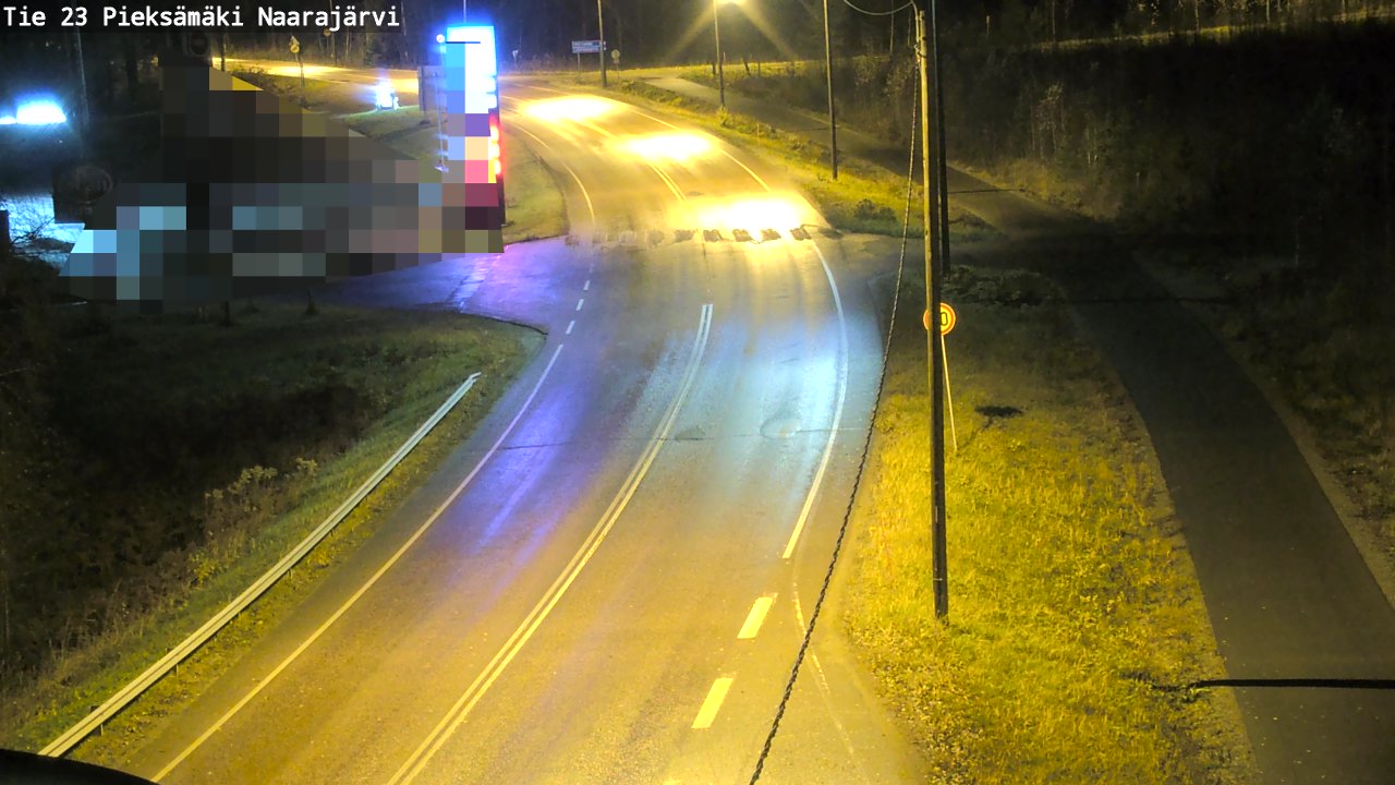 Kelikamerat Kuva Tie 23 Pieksämäki, Naarajärvi, Pieksämäki, Etelä-Savo