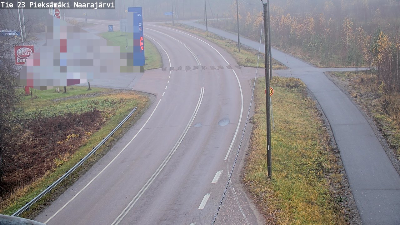 Kelikamerat Kuva Tie 23 Pieksämäki, Naarajärvi, Pieksämäki, Etelä-Savo