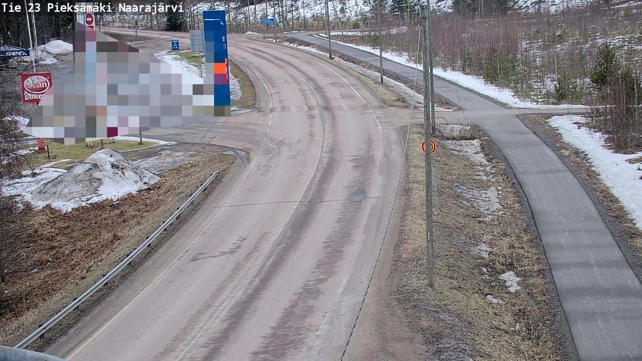 Kelikamerat Kuva Tie 23 Pieksämäki, Naarajärvi, Pieksämäki, Etelä-Savo