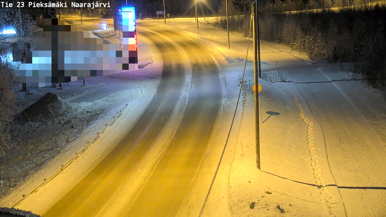 Kelikamerat Kuva Tie 23 Pieksämäki, Naarajärvi, Pieksämäki, Etelä-Savo