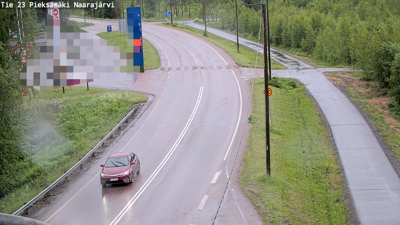 Kelikamerat Kuva Tie 23 Pieksämäki, Naarajärvi, Pieksämäki, Etelä-Savo