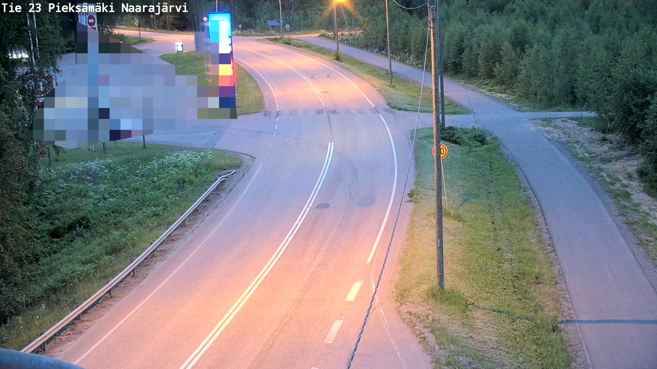 Kelikamerat Kuva Tie 23 Pieksämäki, Naarajärvi, Pieksämäki, Etelä-Savo