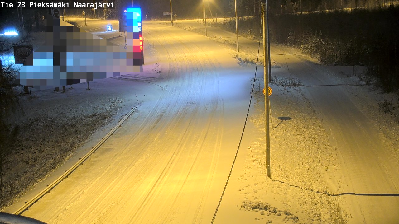 Kelikamerat Kuva Tie 23 Pieksämäki, Naarajärvi, Pieksämäki, Etelä-Savo
