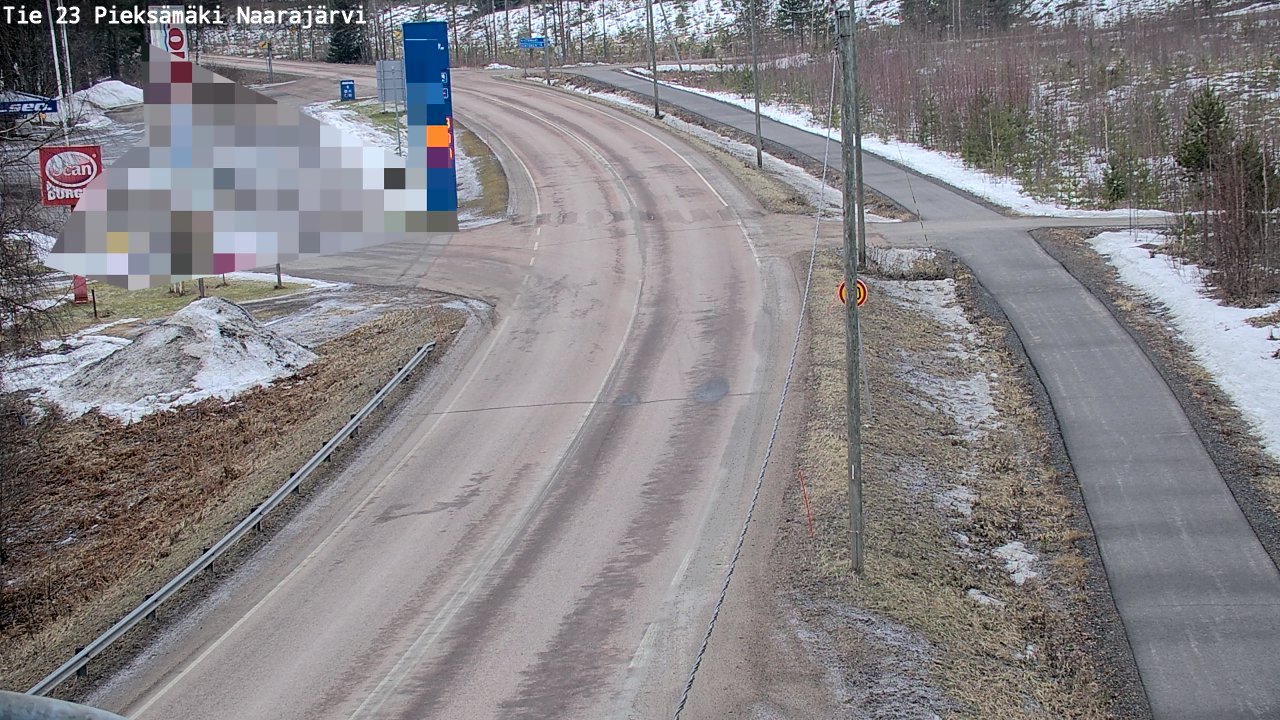 Kelikamerat Kuva Tie 23 Pieksämäki, Naarajärvi, Pieksämäki, Etelä-Savo