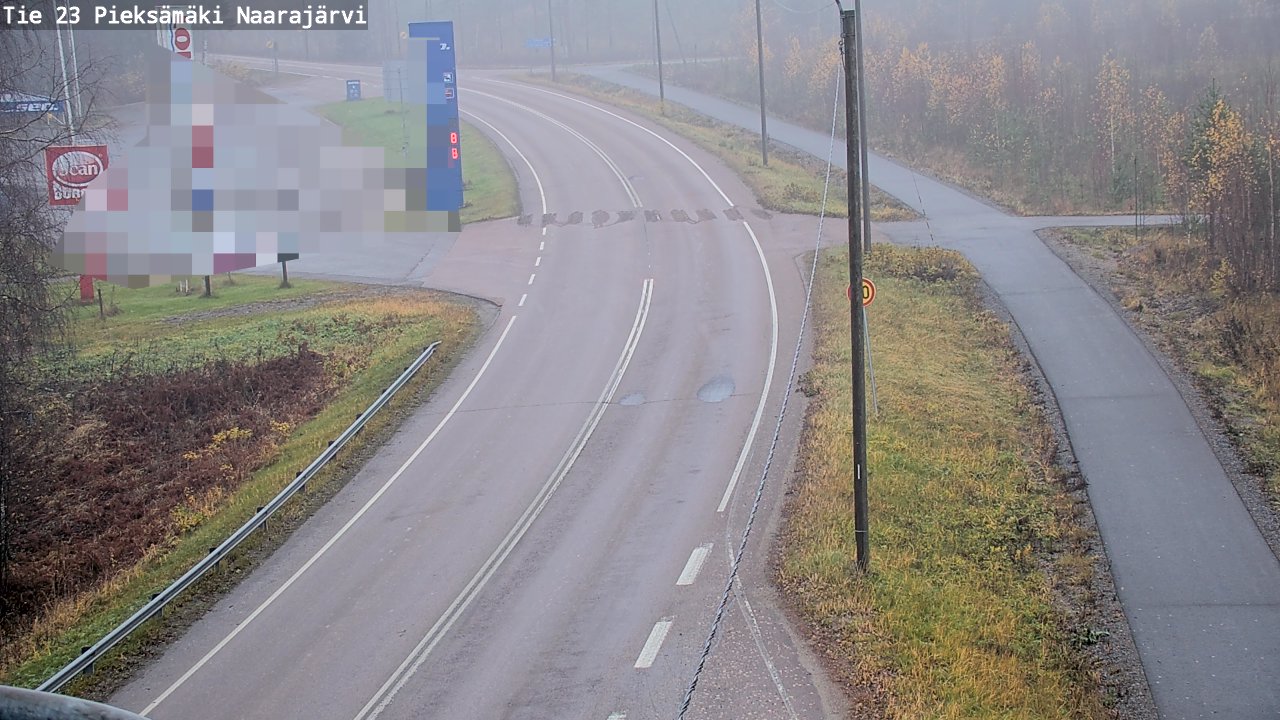Kelikamerat Kuva Tie 23 Pieksämäki, Naarajärvi, Pieksämäki, Etelä-Savo