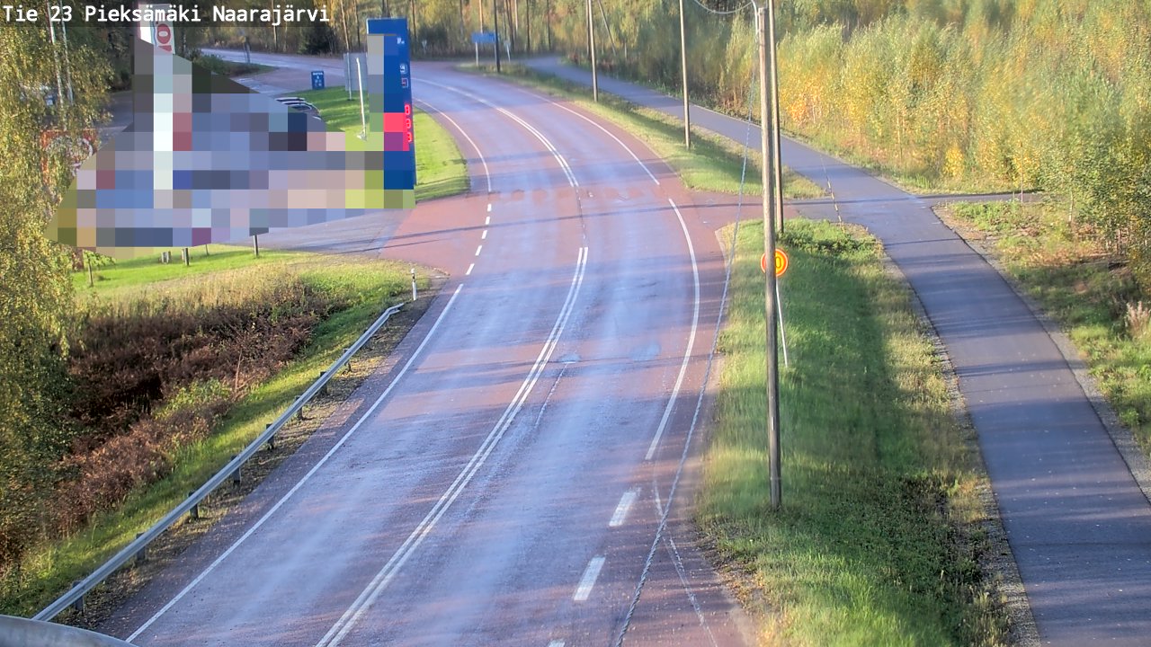 Kelikamerat Kuva Tie 23 Pieksämäki, Naarajärvi, Pieksämäki, Etelä-Savo