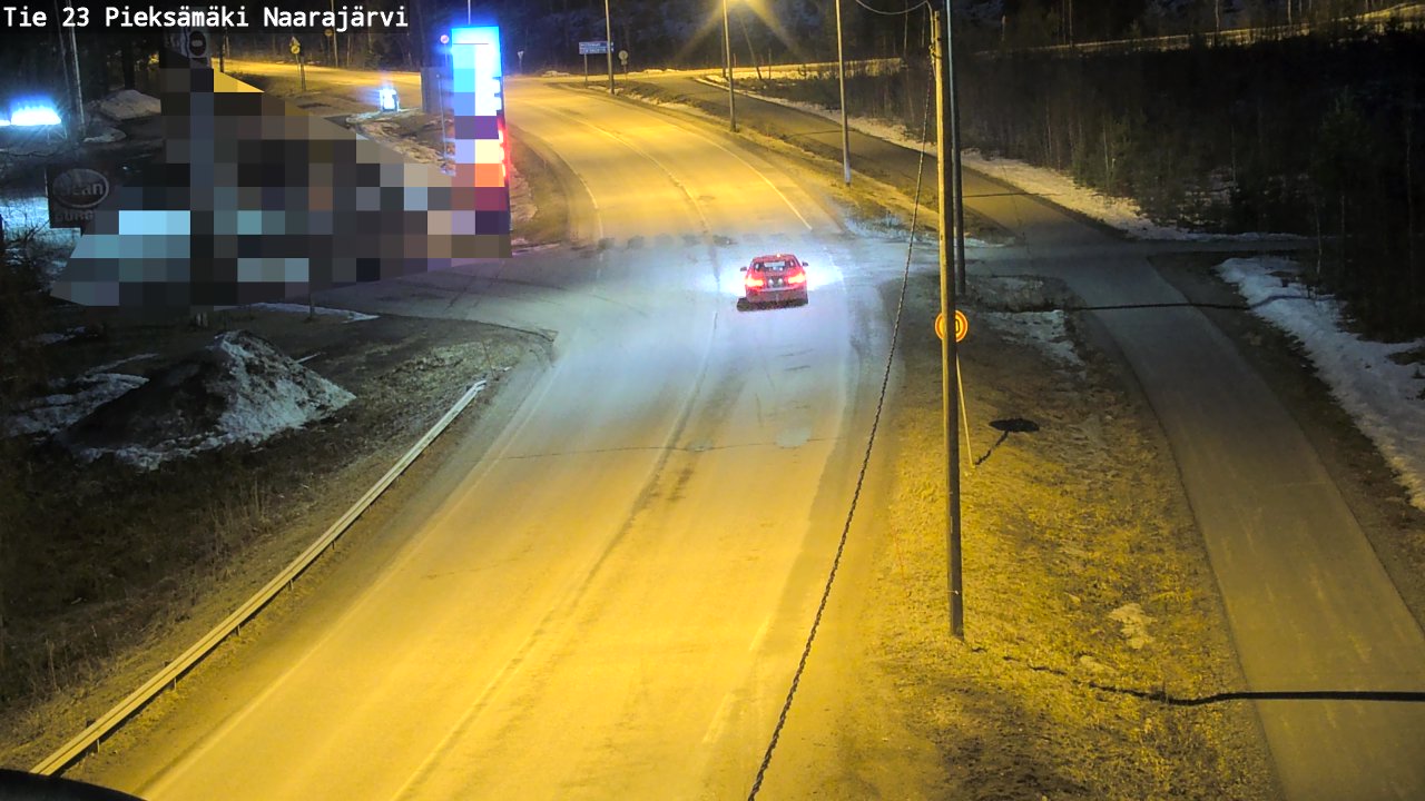 Kelikamerat Kuva Tie 23 Pieksämäki, Naarajärvi, Pieksämäki, Etelä-Savo