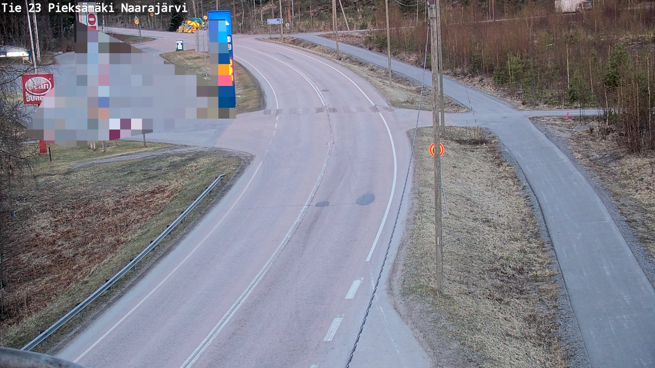 Kelikamerat Kuva Tie 23 Pieksämäki, Naarajärvi, Pieksämäki, Etelä-Savo