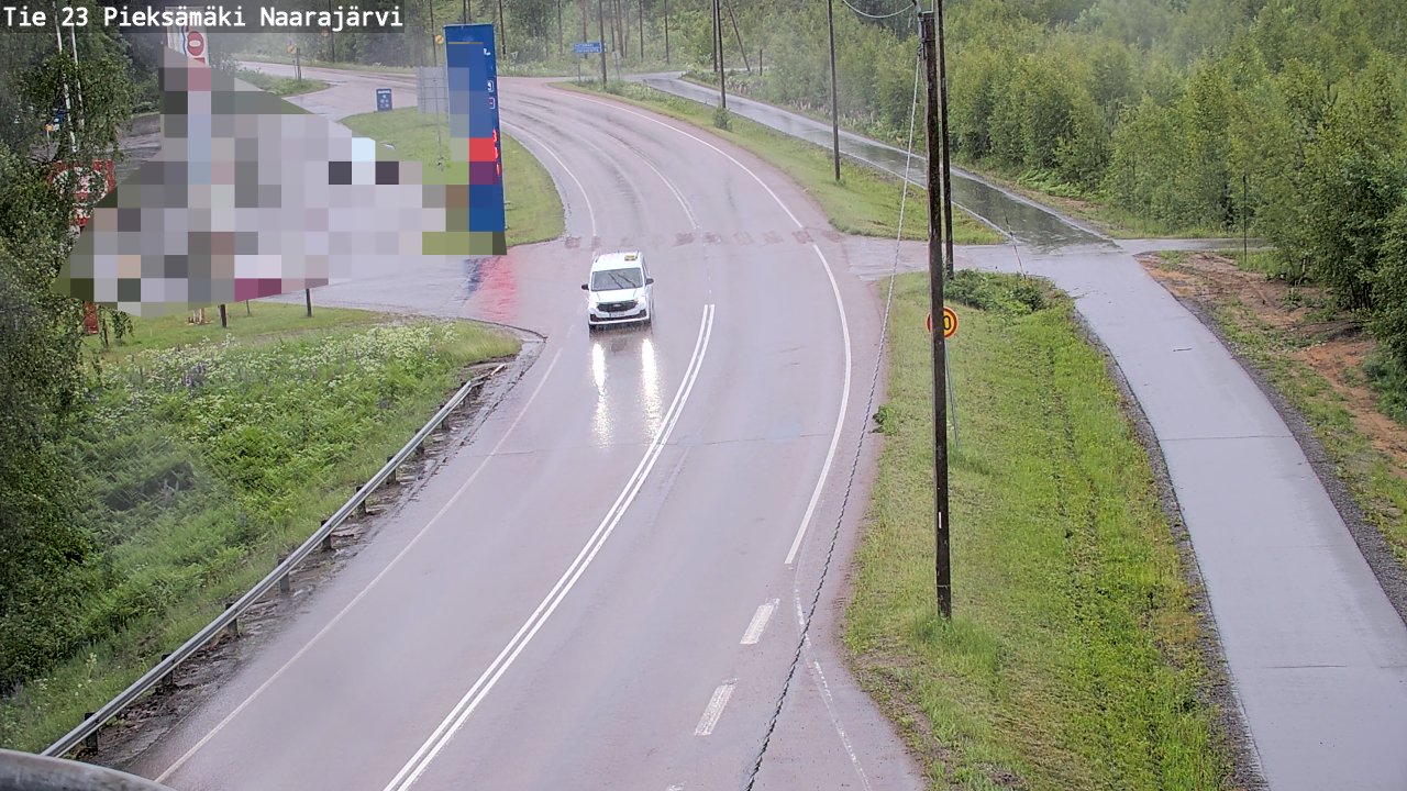 Weather Camera Image Road 23 Pieksämäki, Naarajärvi, Pieksämäki, Etelä-Savo