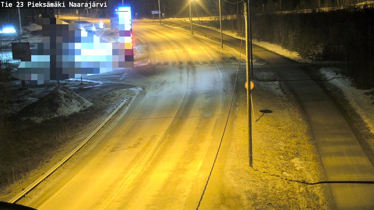 Kelikamerat Kuva Tie 23 Pieksämäki, Naarajärvi, Pieksämäki, Etelä-Savo