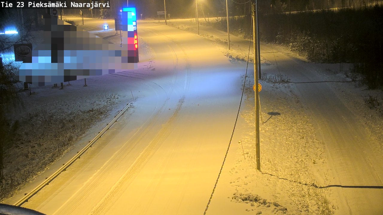 Kelikamerat Kuva Tie 23 Pieksämäki, Naarajärvi, Pieksämäki, Etelä-Savo